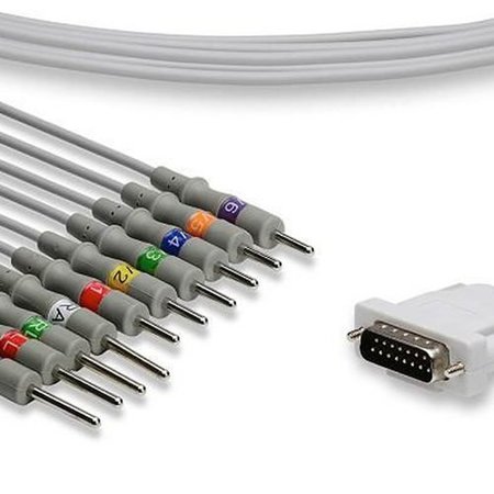 ILC Replacement for Schiller At101 Direct-connect EKG Cables Needle AT101 DIRECT-CONNECT EKG CABLES NEEDLE SCHILLER